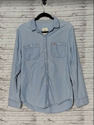 hollister chambray shirt